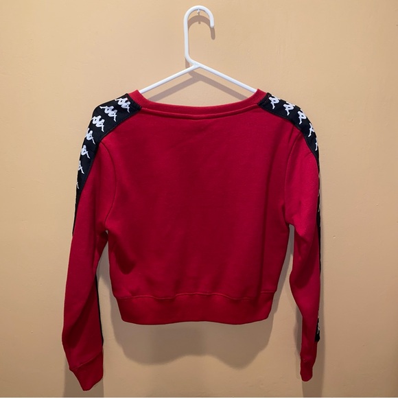 Kappa Authentic Cropped Logo Sweatshirt - Picture 2 of 6